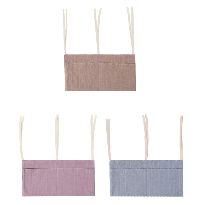 Túi Đựng Tã Lót Bằng Vải Cotton Có Khóa Kéo Sức Chứa Lớn Dễ Thương