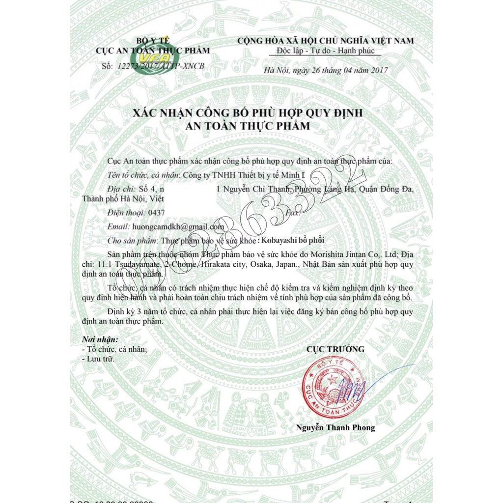 THUỐC BỔ PHỔI KOBAYASHI NHẬT BẢN | BigBuy360 - bigbuy360.vn