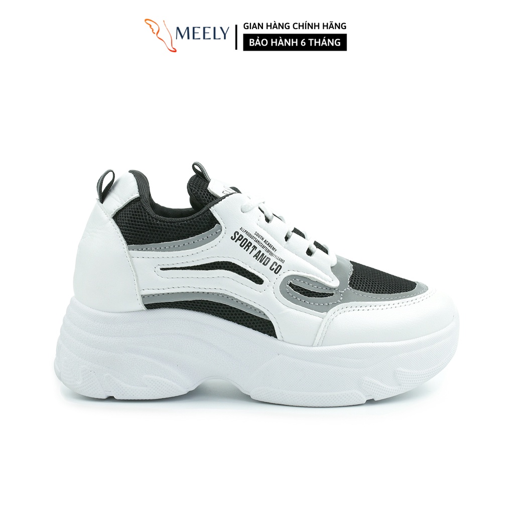 Giày Thể Thao Nữ Đế Cao MEELY Kiểu Sneaker Dáng Cao - AP210