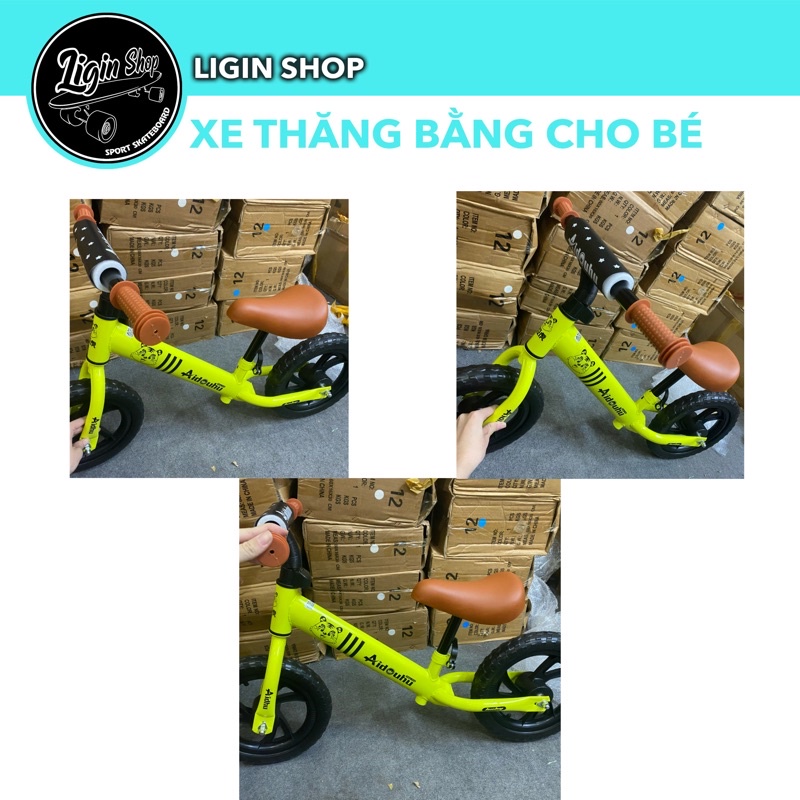 Xe thăng bằng, chòi chân cho bé, năng động nhiều màu sắc.