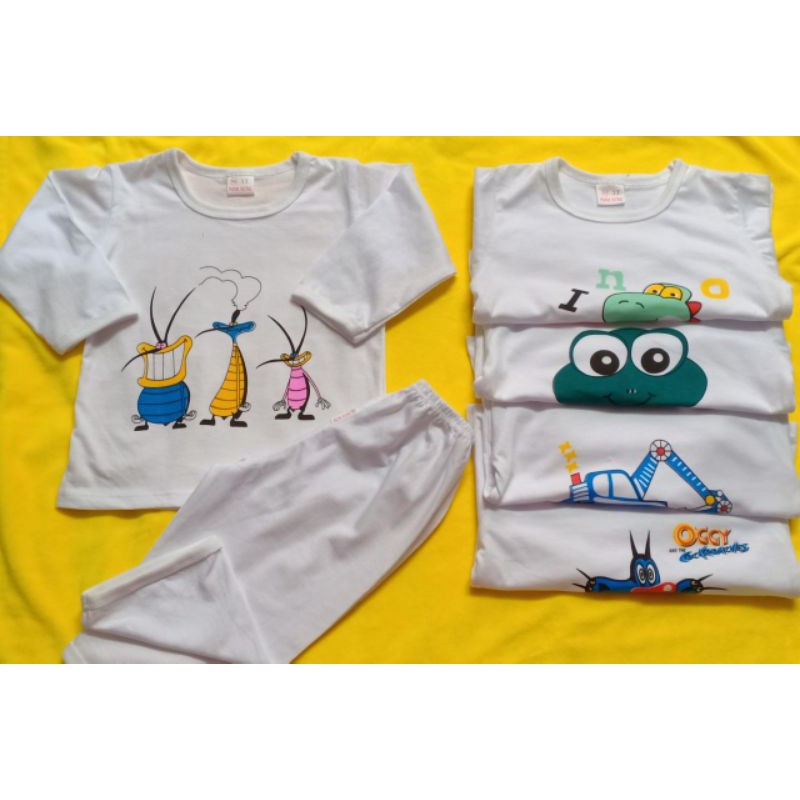 ( 7-30kg) Đồ bộ tay dài 100% cotton