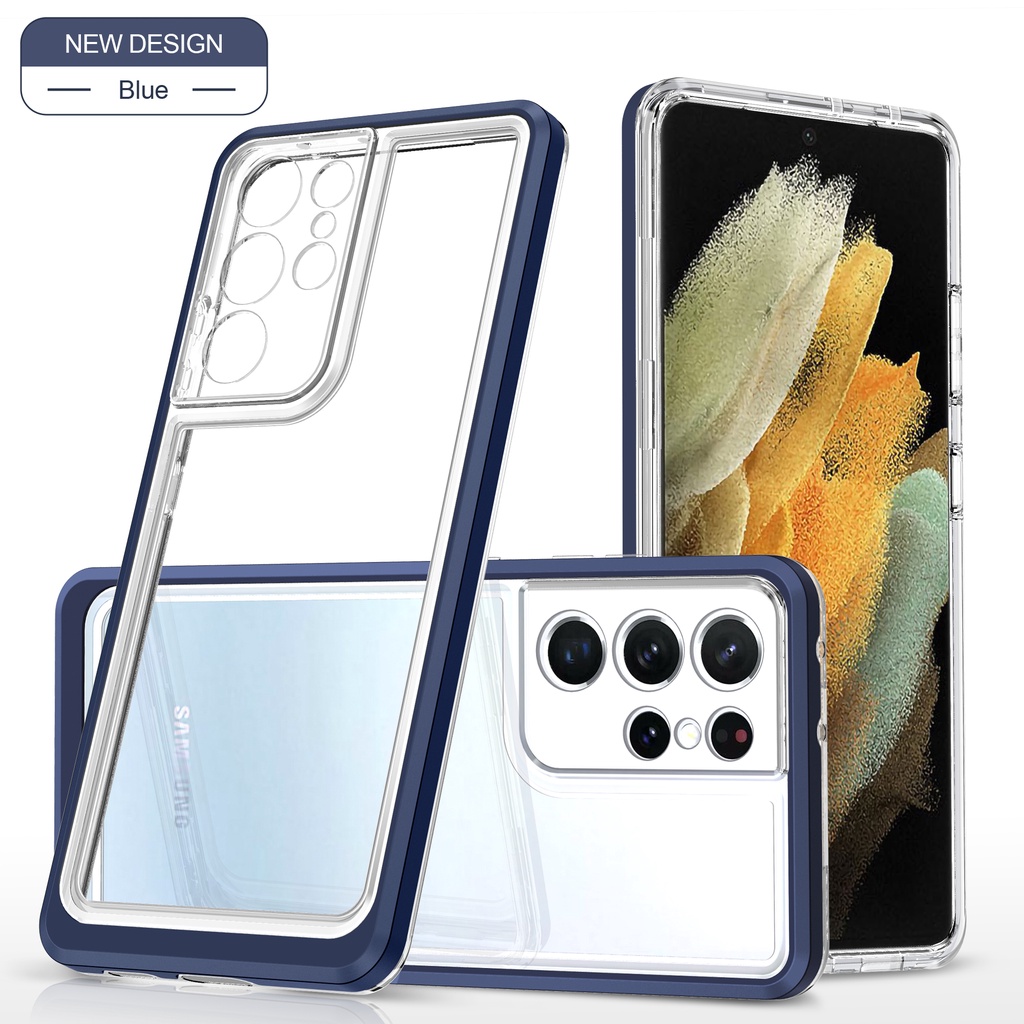 Ốp ĐiệN ThoạI Sang TrọNg ChốNg SốC Cho Samsung Galaxy S20 S21fe S22 Plus Ultra Note 10 Plus 20 Ultra