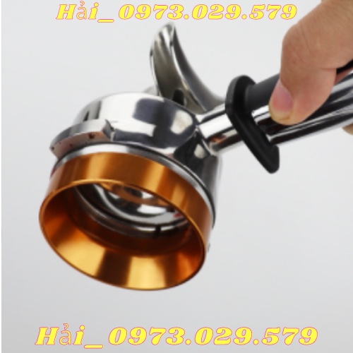 Vòng Đong Cà Phê Bằng Hợp Kim Nhôm Size 58mm - Phễu Đựng Cà Phê Nhôm Cao Cấp