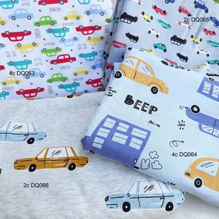 Vải cotton thun co giãn 2c 4c - 100% cotton may quần áo mùa hè cho bé trai