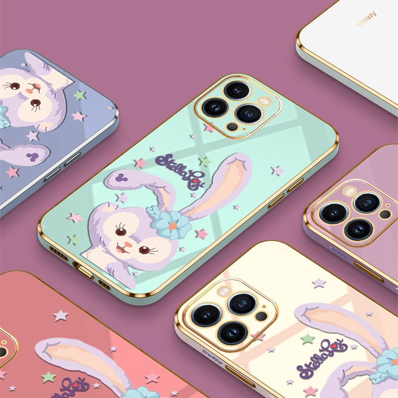 Ốp điện thoại silicon hình thỏ thích hợp cho IPHONE 13 12 11 PRO MAX 6 6S 7 I8 7plus PLUS X XR XS MAX SE 2020