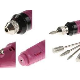 Máy làm nail Mini  mài bột, mài móng, phao móng sần, mịn