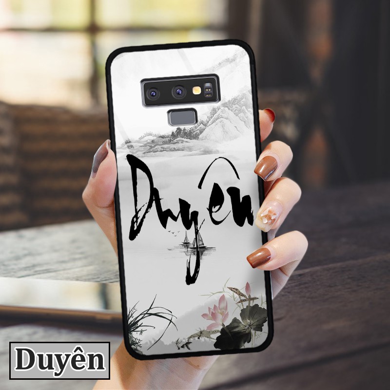 [Mã ELORDER5 giảm 10k đơn 20k] Ốp lưng Samsung Galaxy Note 9 - In chữ thư pháp