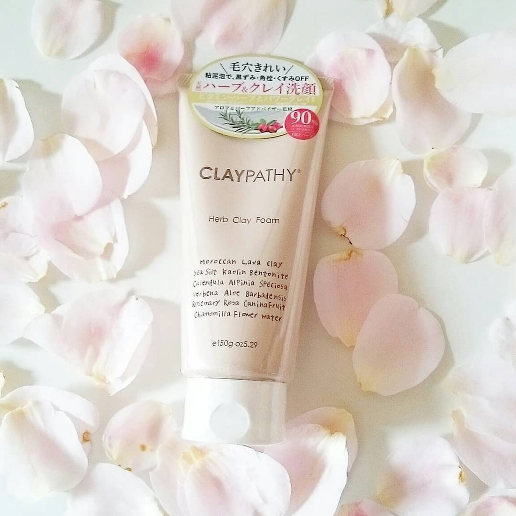 Sữa rửa mặt đất sét thảo mộc CLAYPATHY Herb Clay Foam 150g