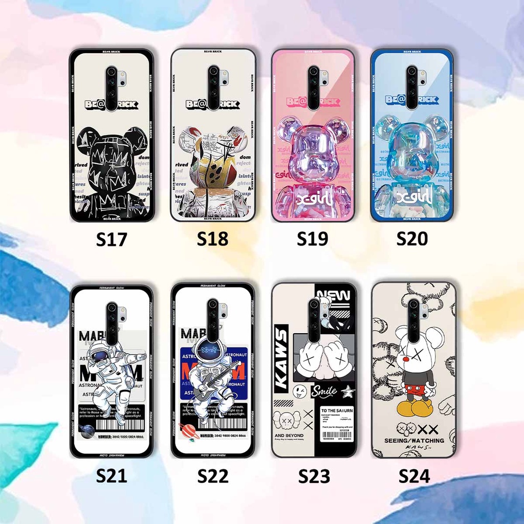 Ốp Xiaomi Redmi Note 8 / Note 8 Pro be@r brick mars thời trang, ốp lưng điện thoại viền dẻo siêu chất