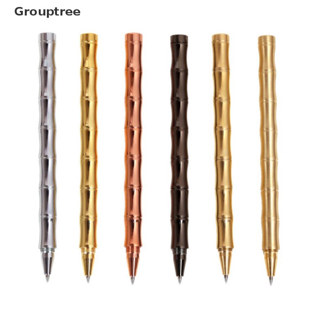 1 Bút Bi Hình Cây Tre Bằng Đồng Thau Sáng Tạo