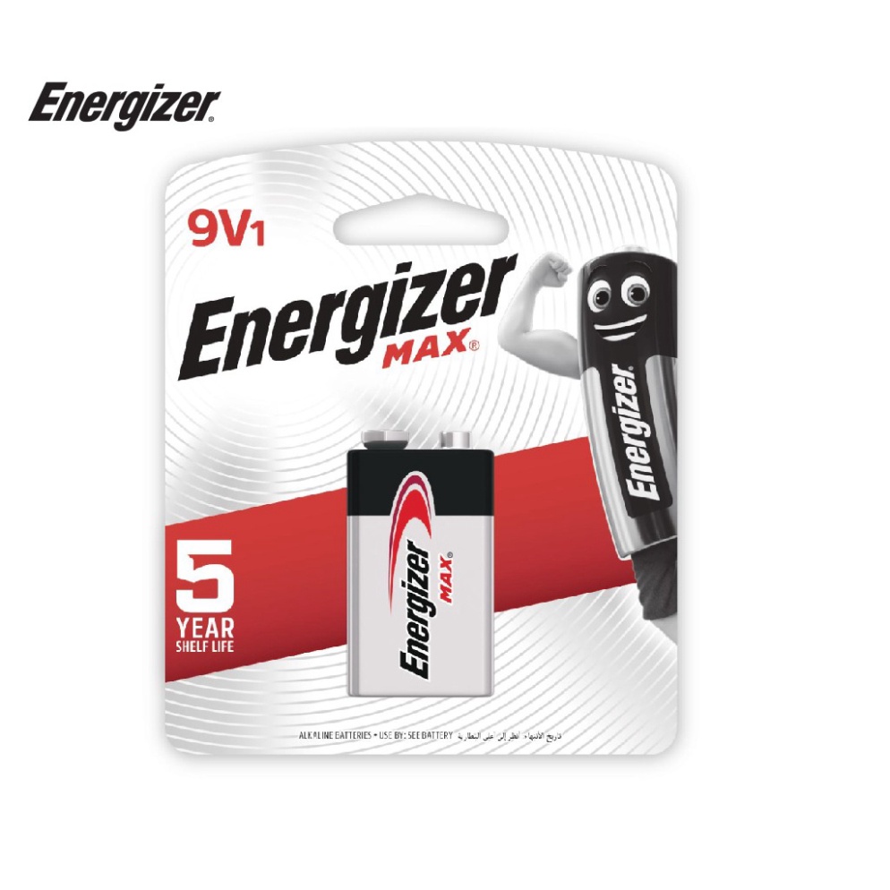 Pin Energizer Max 9V 522 BP1 - 100193496-100193496