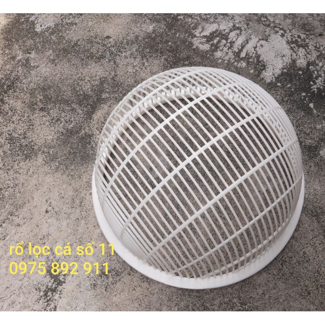 Rổ lọc cá giống số 11 - mẫu 160 con /1 kg