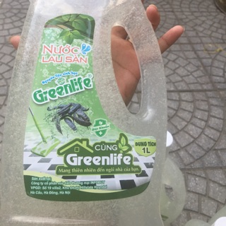 Combo 3 chai nước lau sàn Greenlife