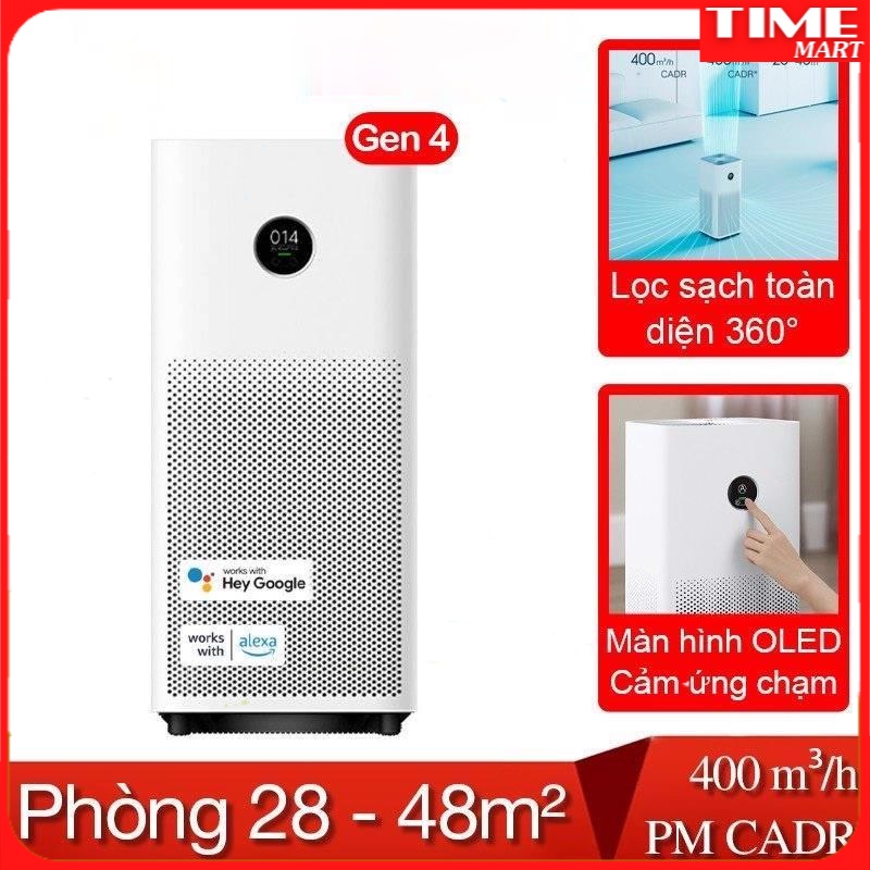 Máy lọc không khí Xiaomi Air Purifier 4 [TIME_MART siêu thị tiện ích gia đình]