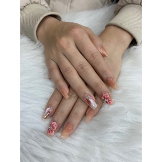 Hoa bột nail cánh tiên gắn móng
