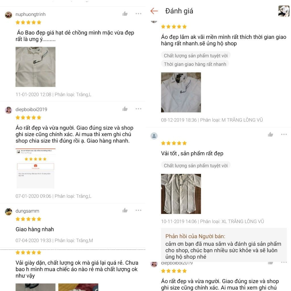 Áo Sơ Mi Nam Dài Tay Phối Logo Thêu Lông vũ (kèm hình thật và video) | BigBuy360 - bigbuy360.vn