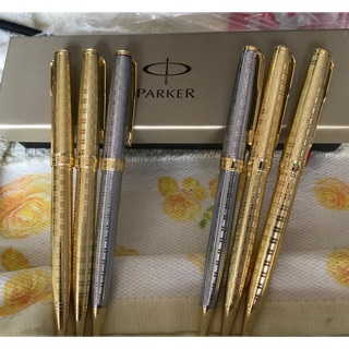 Bút Parker Sonnet Chiselled Gold GT BP