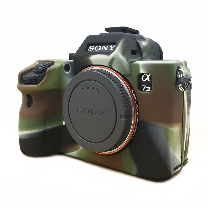 Ốp silicon mềm bảo vệ máy chụp hình Sony A7RIII A7R3 A7R Mark III