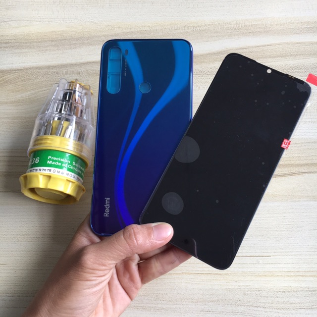 Combo Bộ Vỏ Sườn + Màn Hình Redmi Note 8 Zin Hàng Cao Cấp ( Tặng Bộ Vít Đa Năng)