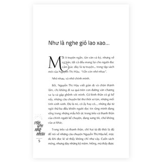 Vẫn Còn Nhớ Nhau