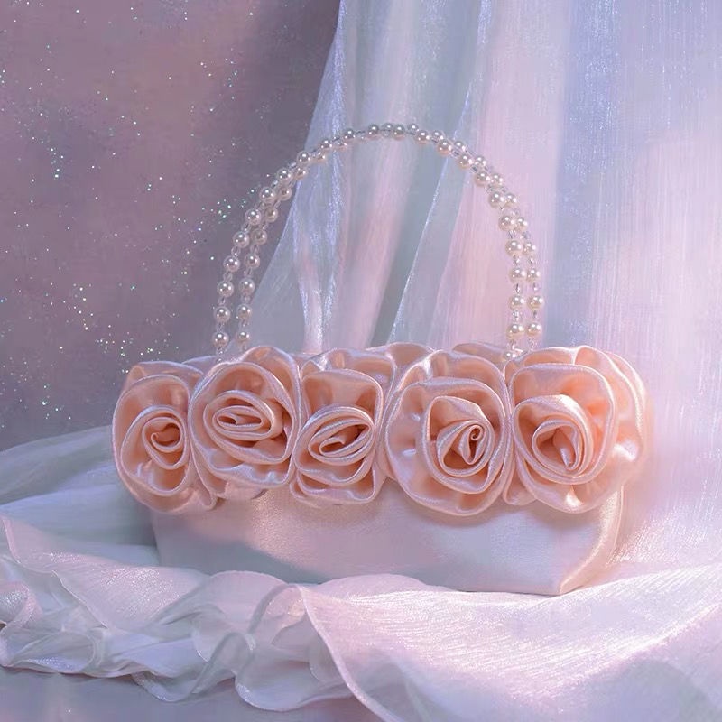 Túi xách kiểu hoa phong cách retro thời trang mới dành cho nữ