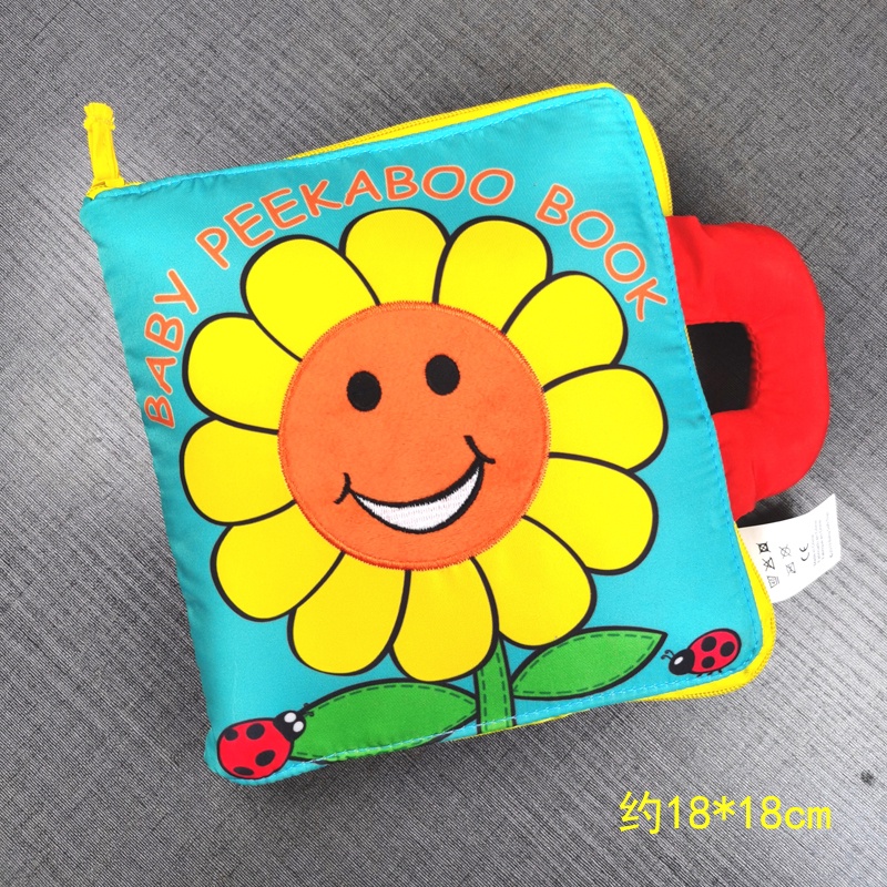 Sách Vải Baby Peekaboo Book Trốn Tìm Của Những Chú Côn Trùng SV50