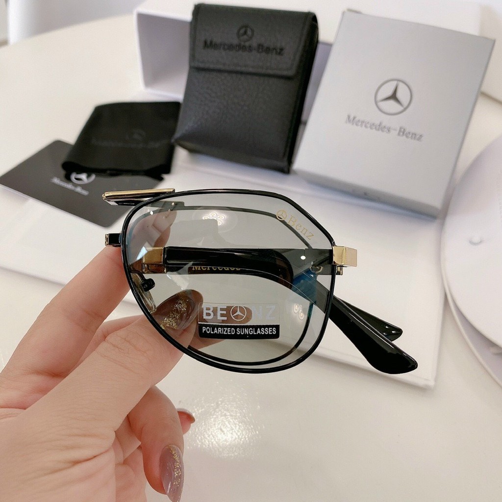 Kính râm Mercedes benz - Kính mát nam cao cấp, tròng Poloroid đổi màu và gấp gọn, đi ngày đi đêm | BigBuy360 - bigbuy360.vn