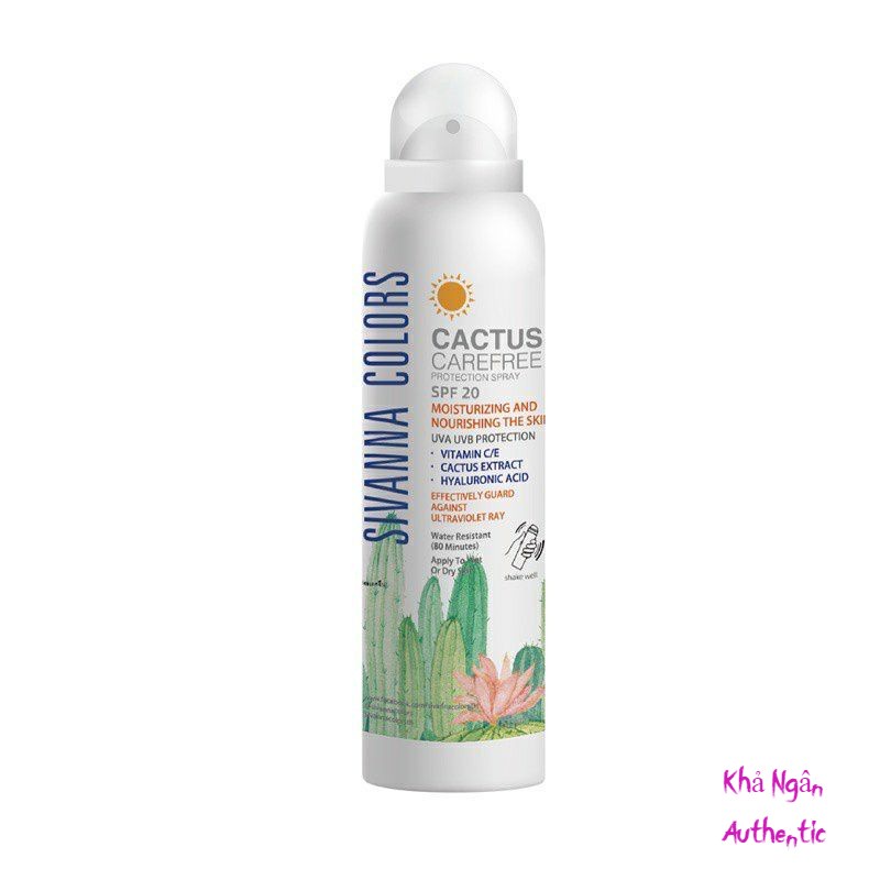 Mẫu Mới Xịt Chống Nắng Sivanna 2 in 1 Makeup 150ml