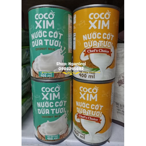 Nước Cốt Dừa COCOXIM 400ml