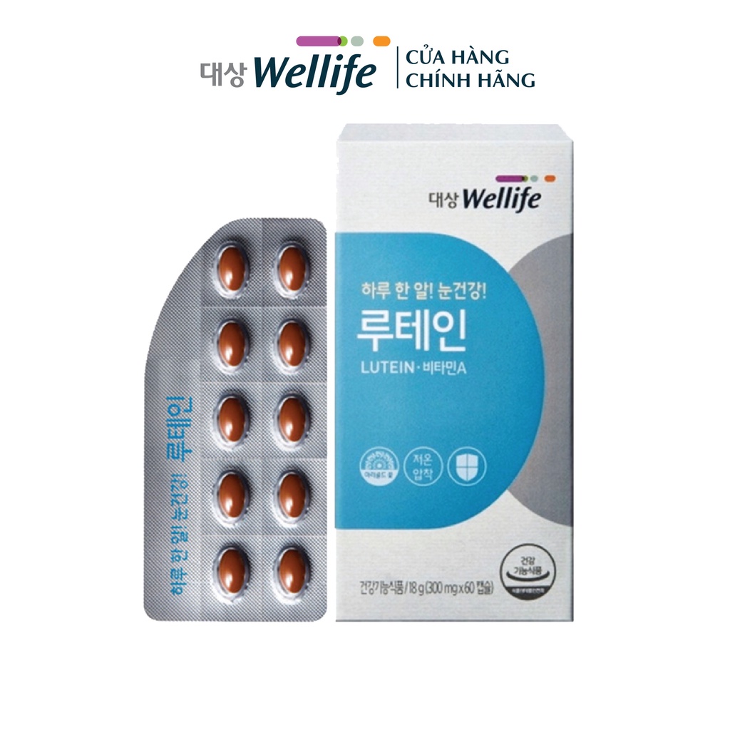 Viên bổ mắt DAESANG WELLIFE Lutein 60 viên nén / hộp