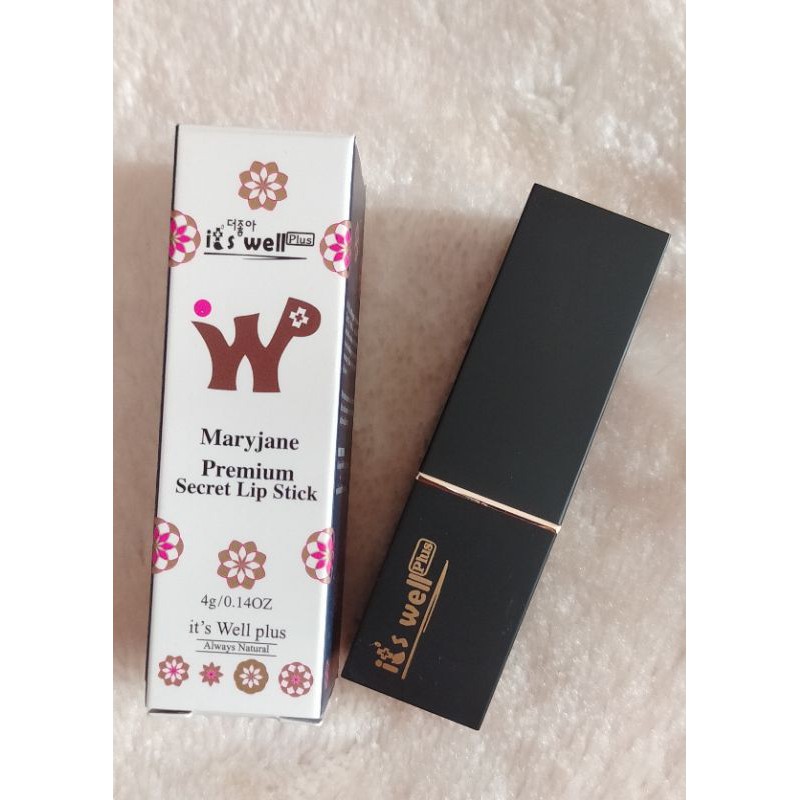 Son gió dưỡng môi It's Well Plus Maryjane Premium Secret Lipstick 4g