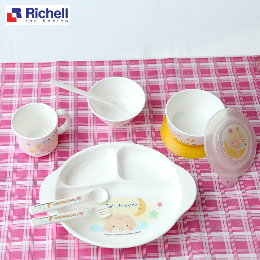 [ Chính Hãng ] Bộ 9 món ăn dặm LO cho bé Richell