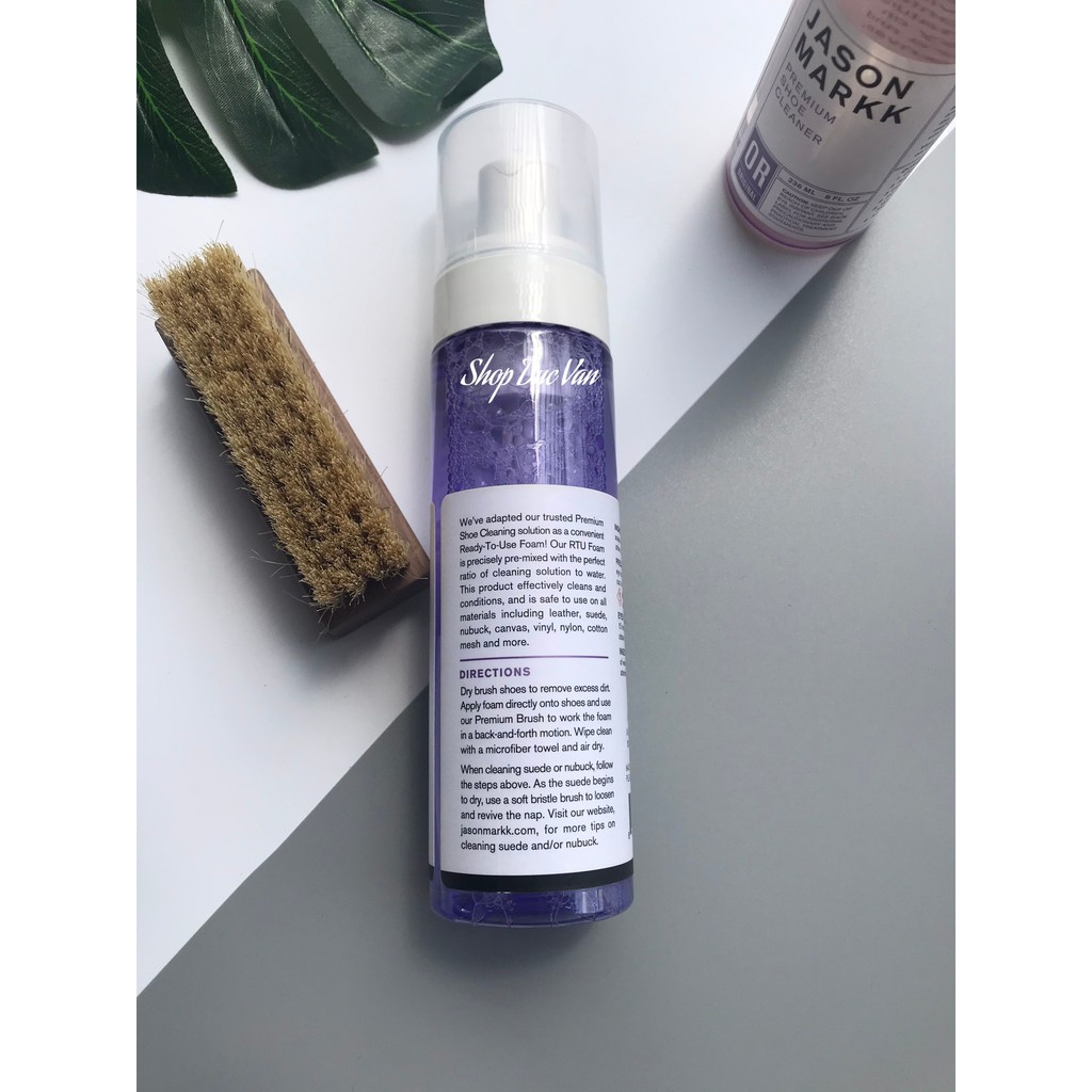 DUNG DỊCH BỌT VỆ SINH GIẦY SIÊU TỐC JASON MARKK RTU FOAM DUNG TÍCH 207ml - SHOP ĐỨC VÂN