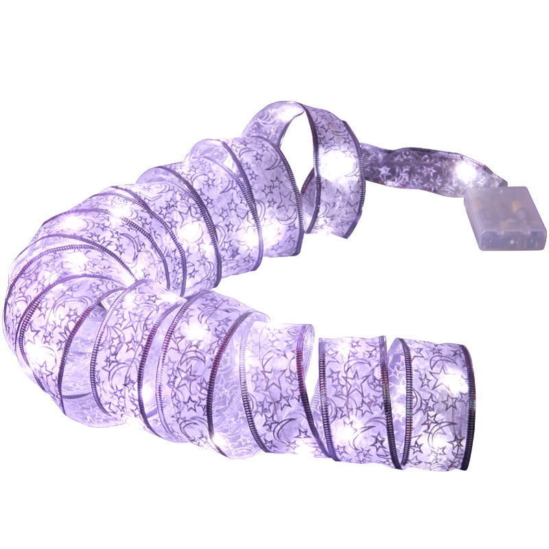 [ LED Christmas treecolor Ribbon String Lamp decoration for Indoor Outdoor Thanksgiving Halloween Festival Party ]