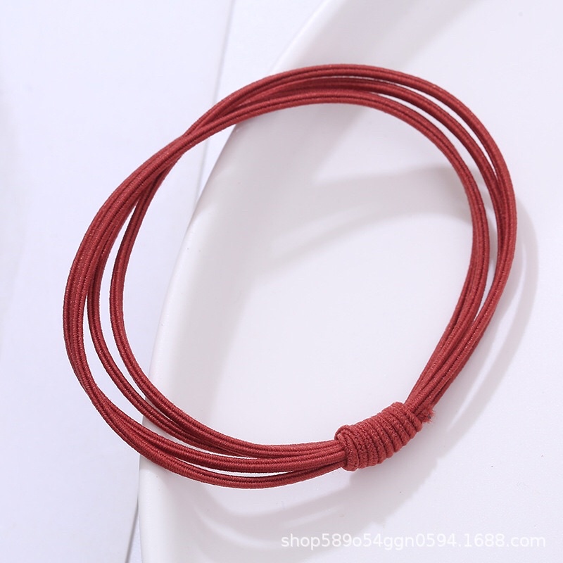Dây Buộc Tóc 4 Lớp Đơn Giản Và Tinh Tế
