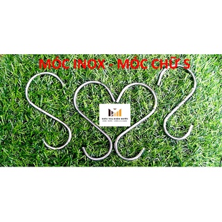 Móc inox - móc chữ s nhiều kích thước 6cm->20cm