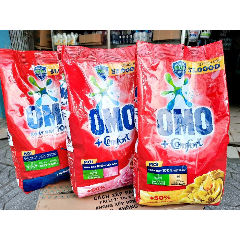 Bột Giặt Tay OMO 3kg , OMO COMFORT 2.7kg