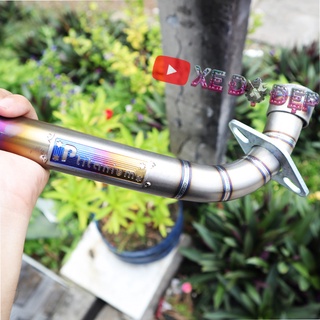 Cổ pô Wave-Dream Titanium lắp pô zin