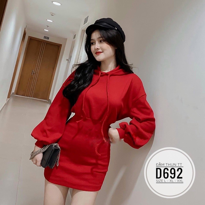 BIGSIZE Đầm thun TT D692