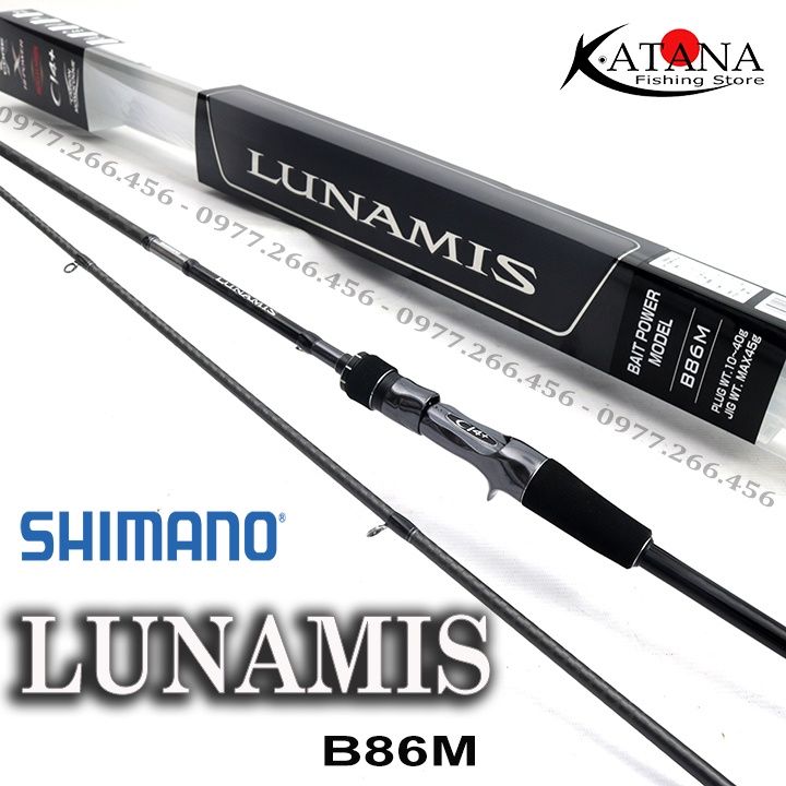 Cần Câu Lure Shimano - LUNAMIS - cần cao cấp