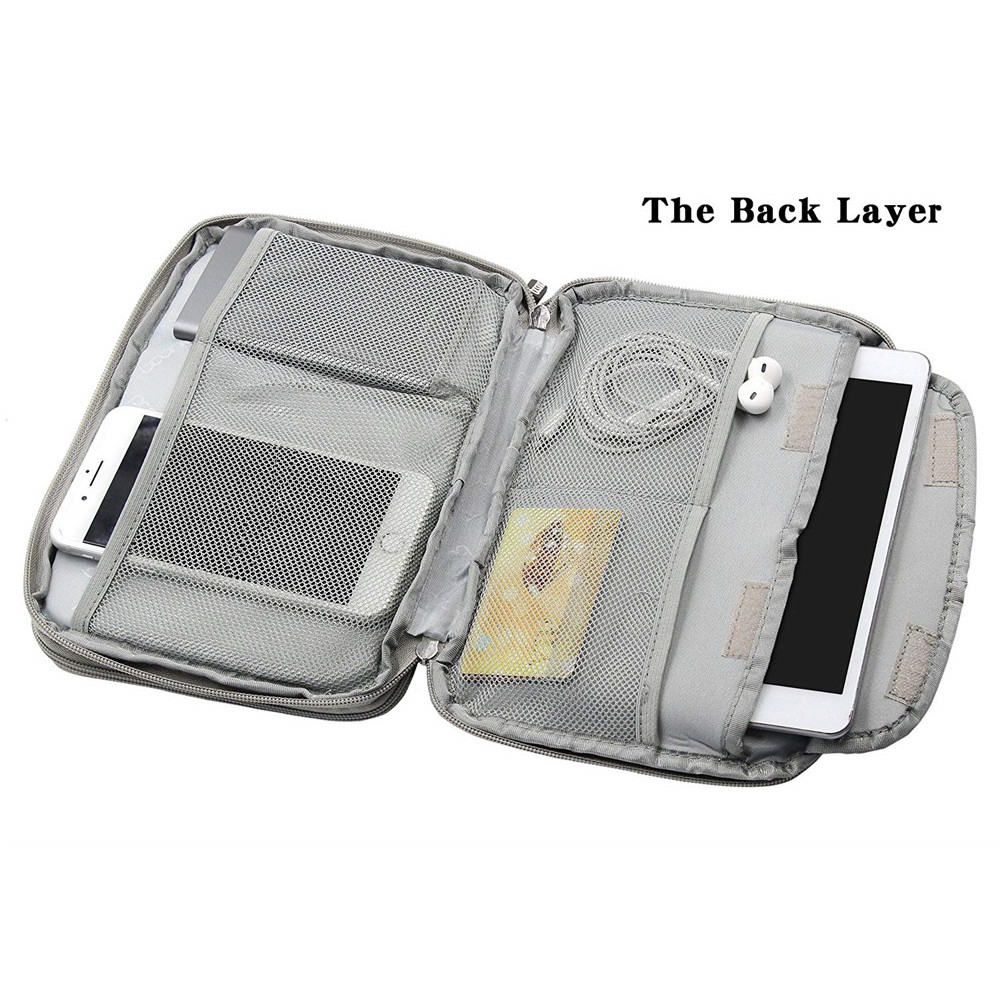 baona Travel Gadget USB Cable Organizer Case Phone Power Bank Ipad Mini Storage Bag