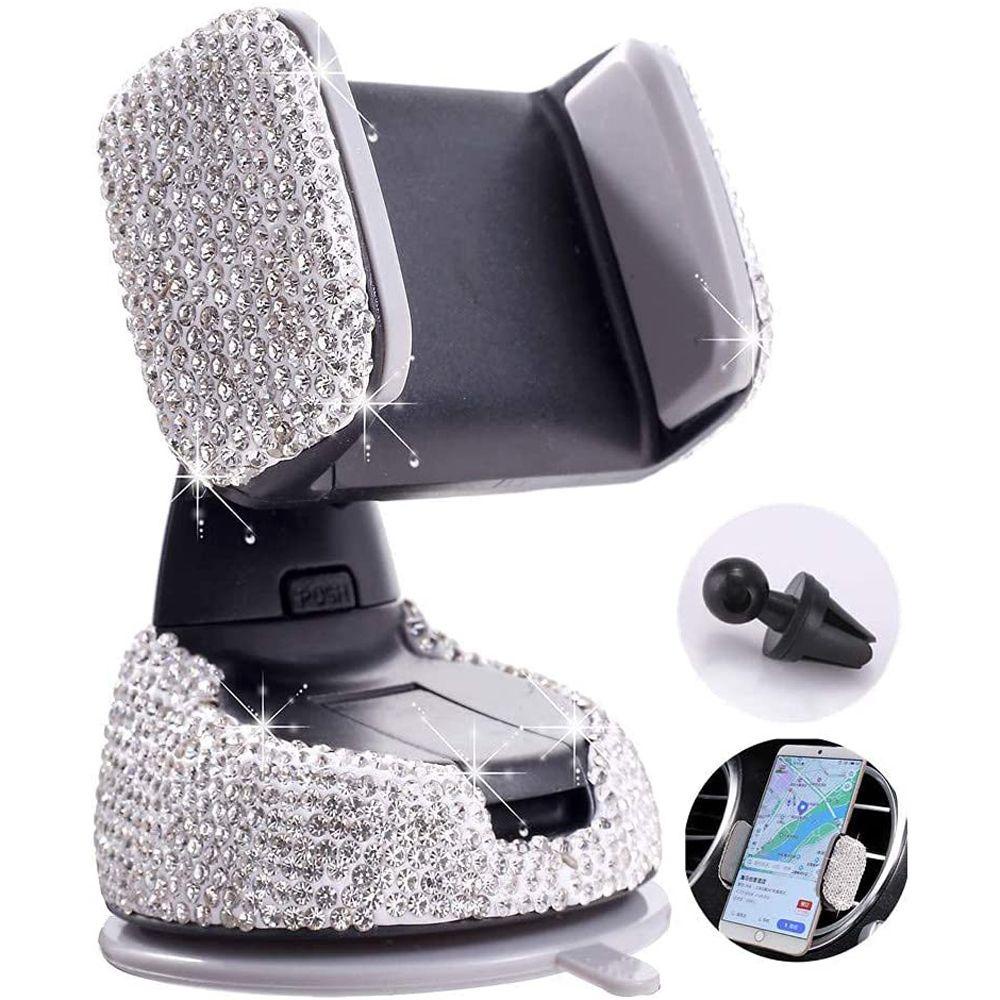 Giá Đỡ Điện Thoại Xoay 360 Độ Kẹp Điều Hòa Xe Hơi
