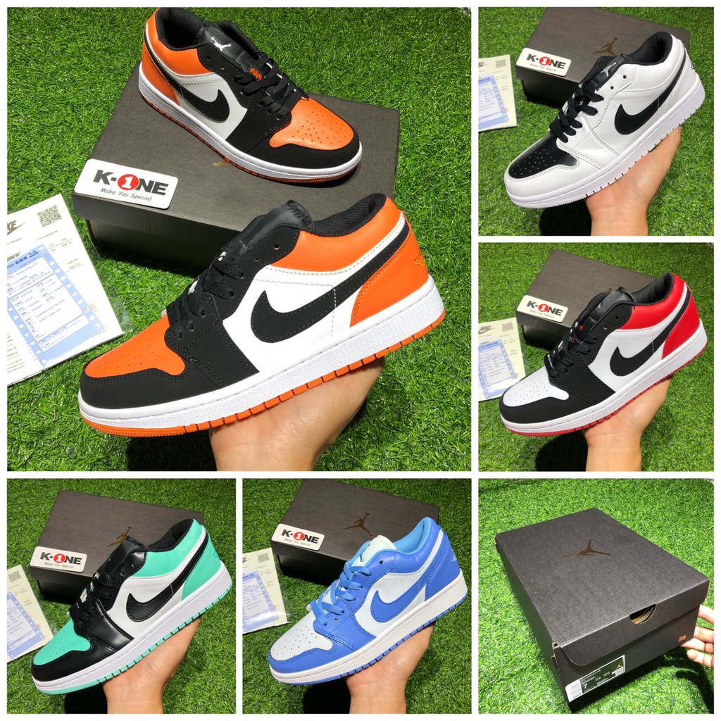 Giày Jordan thấp cổ FREESHIP Giày thể thao - jd low + full box, bill, quà