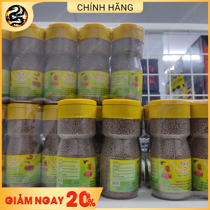 Thức Ăn Cho Cá Cảnh - Cám Orio 50gr - 100gr | Hoàng Lam Arowana