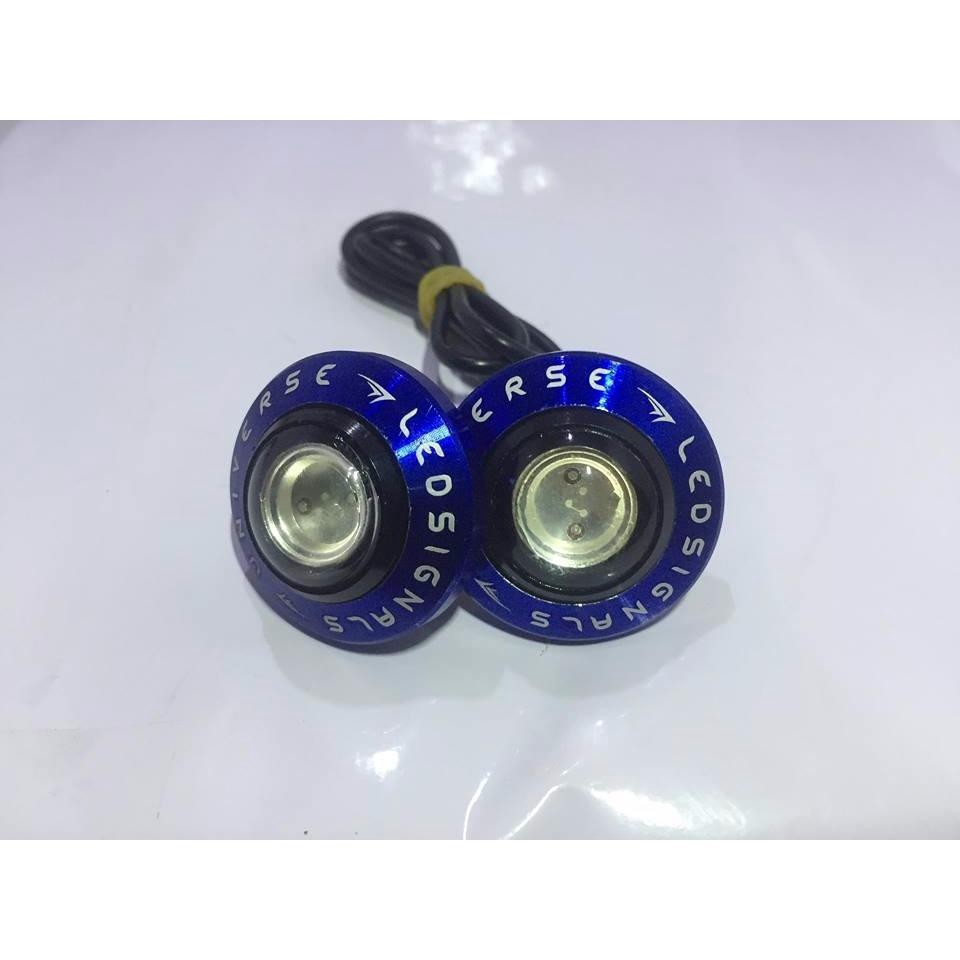 Đèn LED Xi nhan sau kiểu nút áo tròn