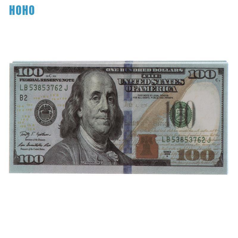 Set 100 đồ chơi tiền đô la mini sáng tạo cho bé/nhà búp bê