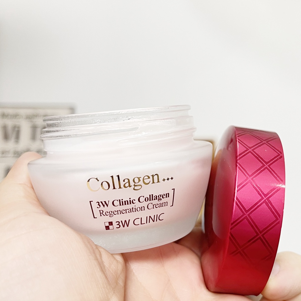 Kem dưỡng da 3W Clinic Collagen Trắng Sáng Tái Tạo Da 60 ml NPP SHOPTIDO