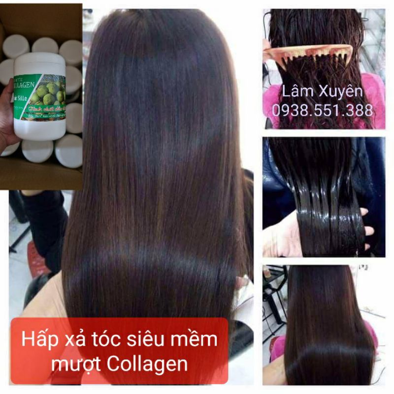 Hấp dầu xả tóc kem sữa ủ Collagen TVF hoa sen lài bơ kiwi siêu thơm phủ bóng phục hồi giữ màu tóc suôn mềm 🥰 tự nhiên 🥰.