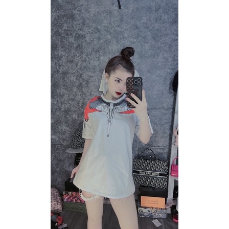 Áo thun cánh loang hàng đẹp đủ ba màu chất cotton thun