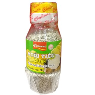 Muối tiêu chanh cholimex chai 80g